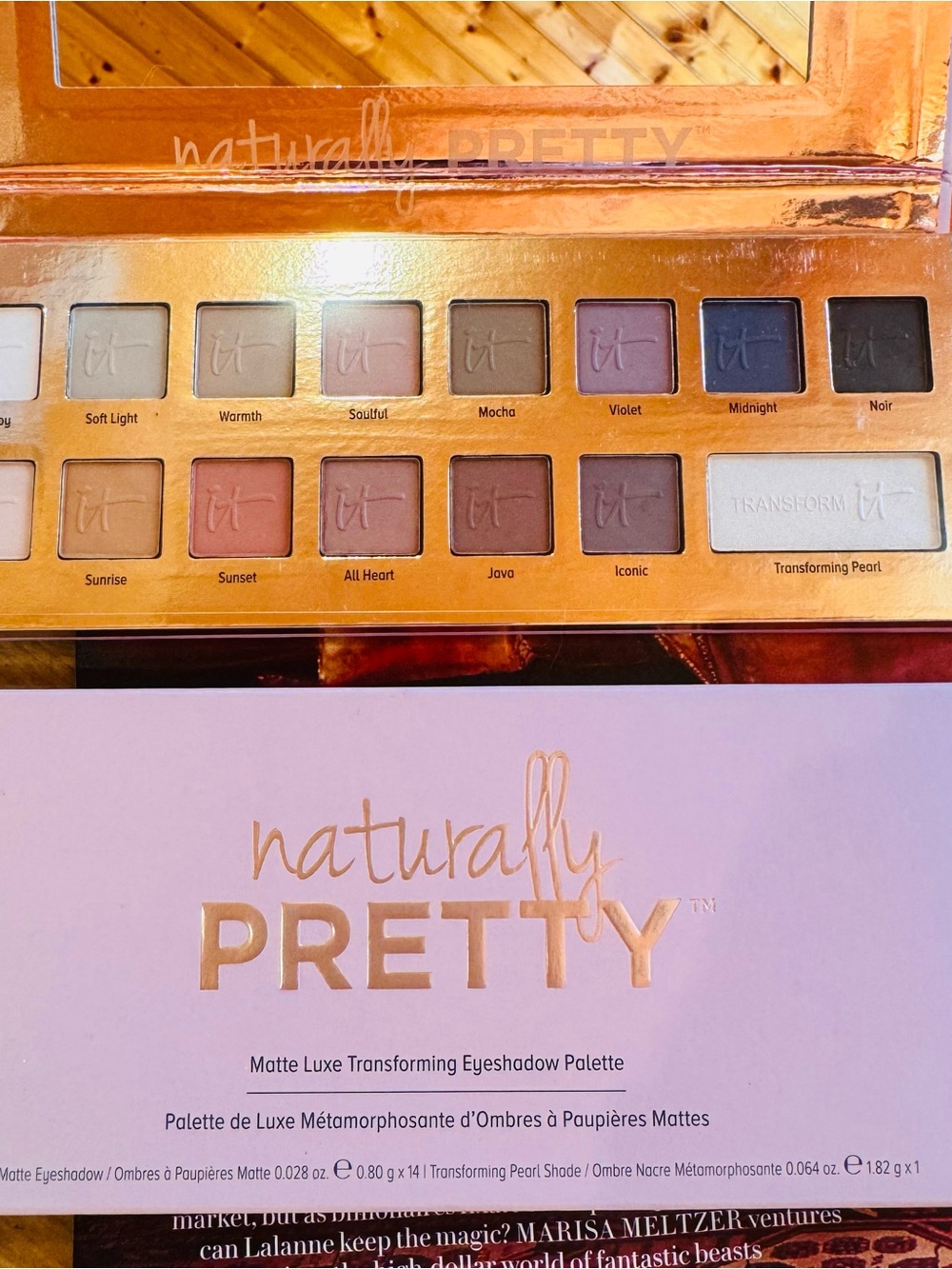 IT Cosmetics Naturally Pretty Matte Luxe Palette NEW UNOPENED Rare